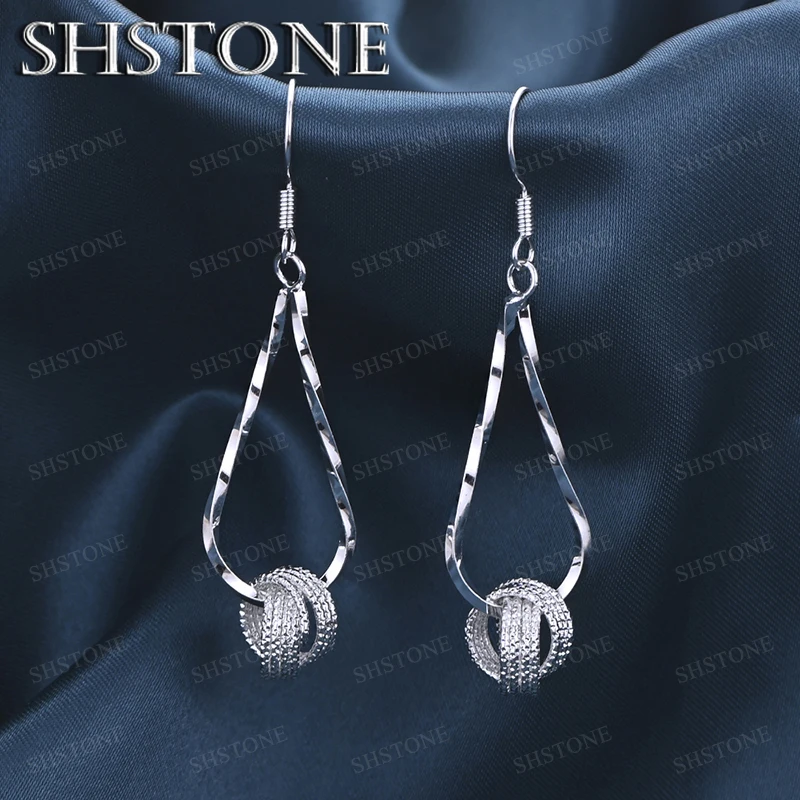 Popular 925 Sterling Silver Double Round Drop Earrings For Women Elegant Charm Jewelry Fashion Party Birthday Wedding Accessorie
Popular 925 Sterling Silver Double Round Drop Earrings For Women Elegant Charm Jewelry Fashion Party Birthday Wedding Accessorie