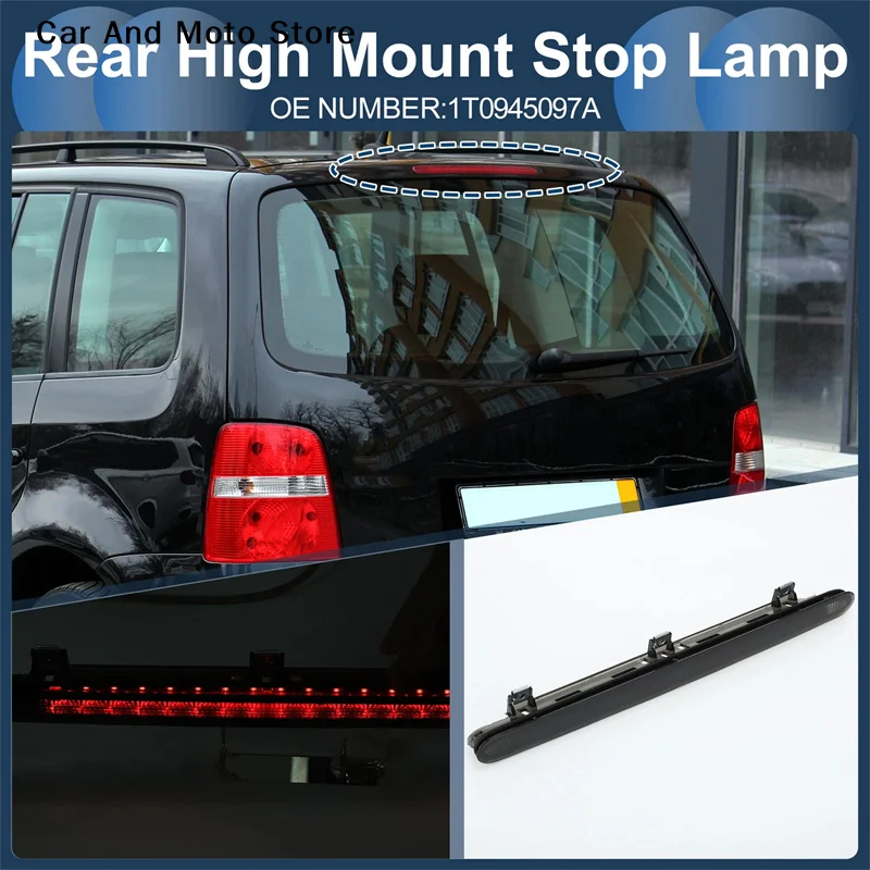 Дополнительный стоп-сигнал с высоким креплением, третий стоп-сигнал для VW Touran 2003-2010, высокий стоп-сигнал 1T0945097A, черный
Дополнительный стоп-сигнал с высоким креплением, третий стоп-сигнал для VW Touran 2003-2010, высокий стоп-сигнал 1T0945097A, черный