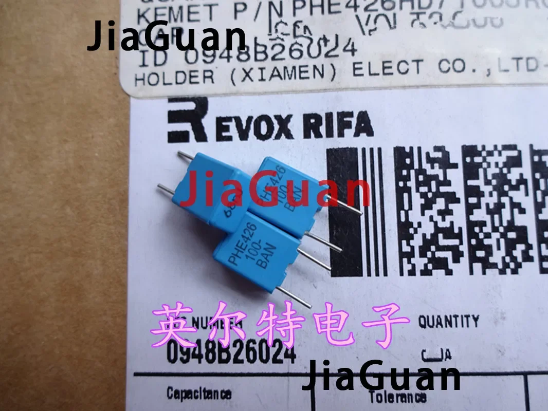 20PCS RIFA PHE426 0.068uF/100V P5MM MKP KEMET 683/100V audio blue film Capacitor 68nF 683 100VDC free shipping
20PCS RIFA PHE426 0.068uF/100V P5MM MKP KEMET 683/100V audio blue film Capacitor 68nF 683 100VDC free shipping