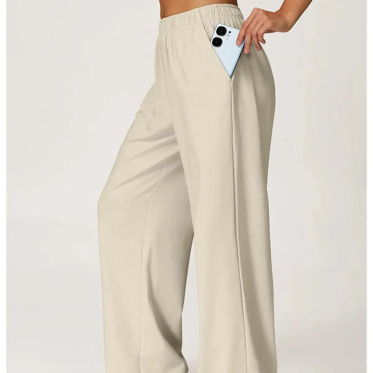 Осень-зима, длинные брюки с высокой талией, женские широкие брюки для похудения, прямые свободные брюки, женские повседневные спортивные брюки для бега на открытом воздухе
Осень-зима, длинные брюки с высокой талией, женские широкие брюки для похудения, прямые свободные брюки, женские повседневные спортивные брюки для бега на открытом воздухе