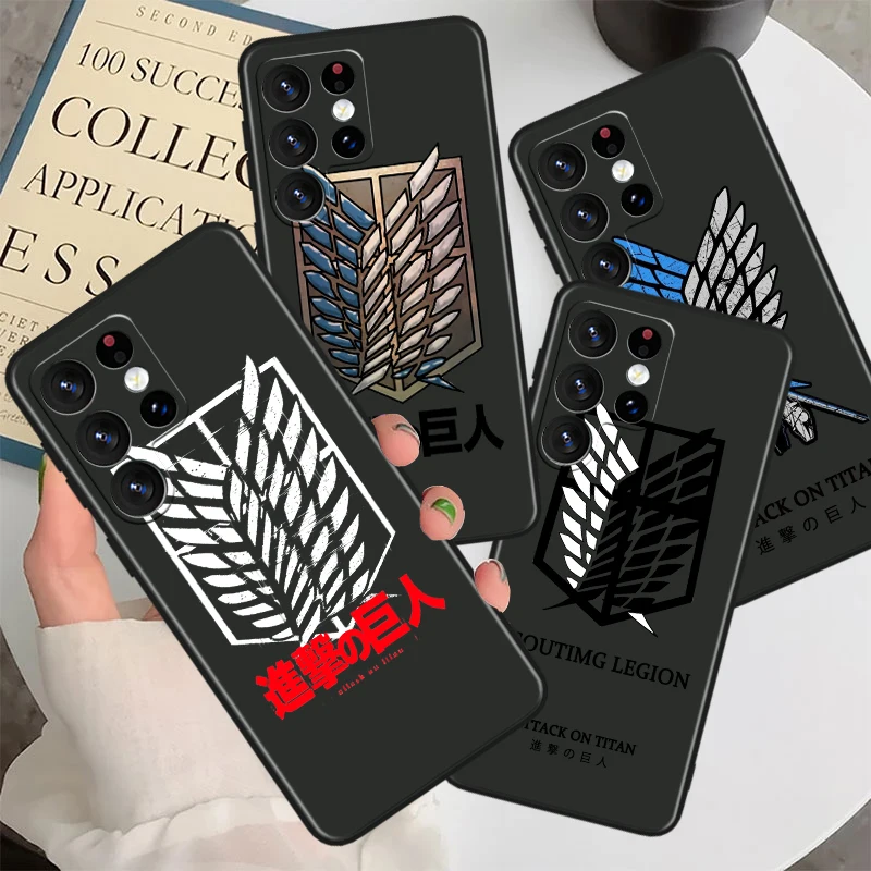 Attack On Titan LOGO For Samsung S24 S23 S22 S21 S20 FE S10e S10 S9 Ultra Plus Plus Soft Silicone Black Phone Case
Attack On Titan LOGO For Samsung S24 S23 S22 S21 S20 FE S10e S10 S9 Ultra Plus Plus Soft Silicone Black Phone Case