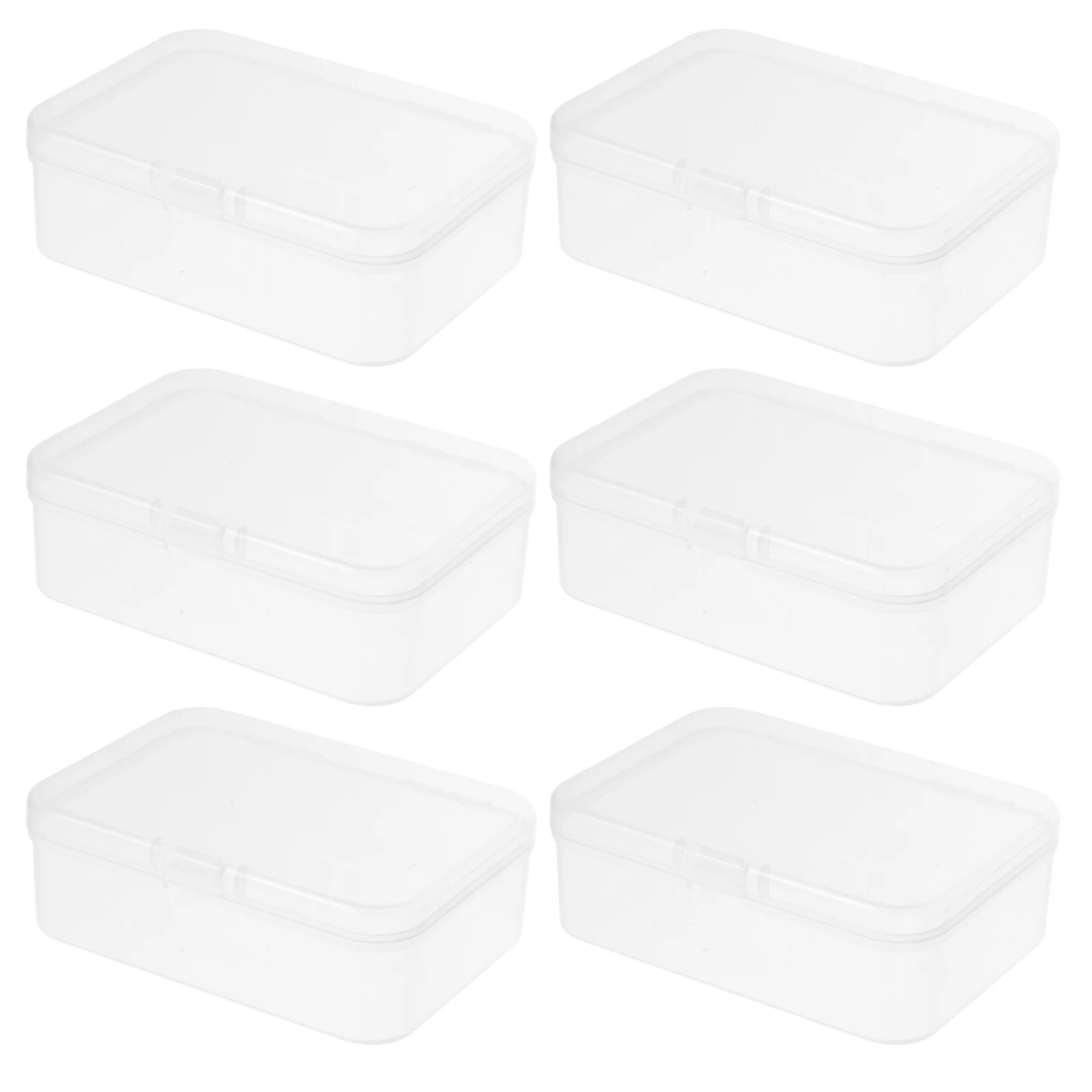 6pcs Game Card Storage Box Clear Plastic Mini Transparent Boxes for Trading Cards Business Cards Stackable Secure Closure
6pcs Game Card Storage Box Clear Plastic Mini Transparent Boxes for Trading Cards Business Cards Stackable Secure Closure