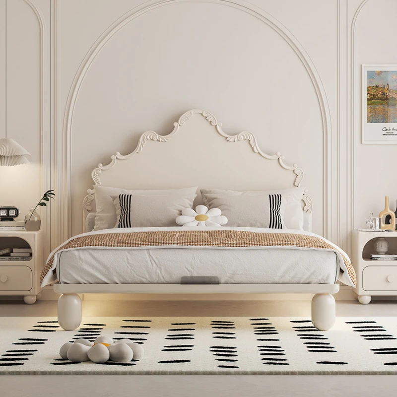 Organizer Luxury Childrens Bed French Style Creative White Loft Bed Modern Villa Japanese Letto Matrimoniale Unique Furniture
Organizer Luxury Childrens Bed French Style Creative White Loft Bed Modern Villa Japanese Letto Matrimoniale Unique Furniture