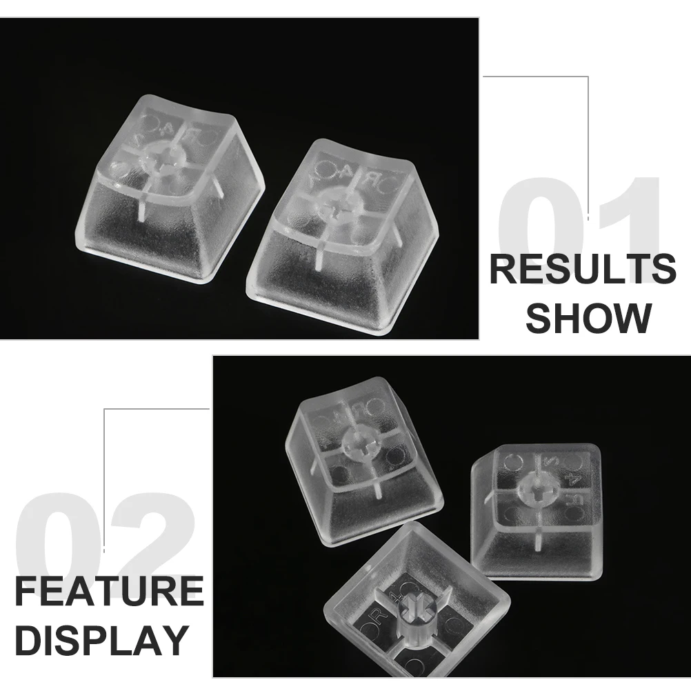 10 Pcs Clear Keyboard Replacement Transparent Keycap Keycaps Transparency with No Letters
10 Pcs Clear Keyboard Replacement Transparent Keycap Keycaps Transparency with No Letters