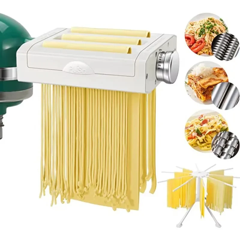 Vertical mixer pasta machine accessories 3 in 1 set, convenient, practical and durable
Vertical mixer pasta machine accessories 3 in 1 set, convenient, practical and durable