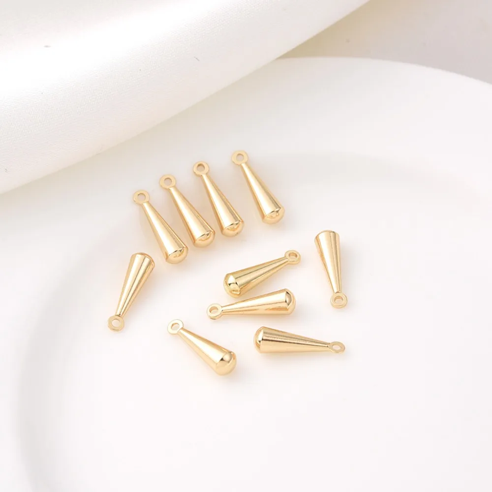 Small 14K Gold-plated Smooth Water Drop Pendant, Diy Earrings, Tassel Pendant, Baseball Bat Pendant Material
Small 14K Gold-plated Smooth Water Drop Pendant, Diy Earrings, Tassel Pendant, Baseball Bat Pendant Material