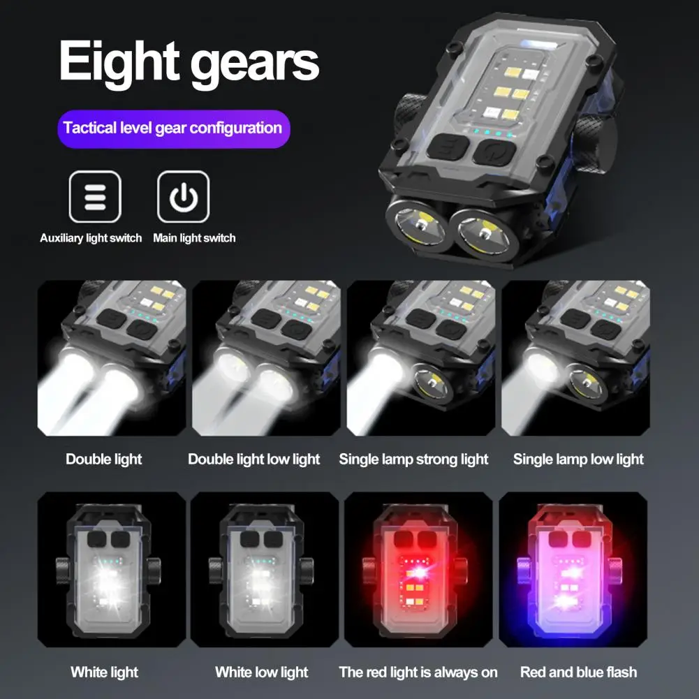 Magnetic Base Flashlight Dual Light Usb Rechargeable Keychain Flashlight Versatile Outdoor Safety Light for Camping Fishing
Magnetic Base Flashlight Dual Light Usb Rechargeable Keychain Flashlight Versatile Outdoor Safety Light for Camping Fishing