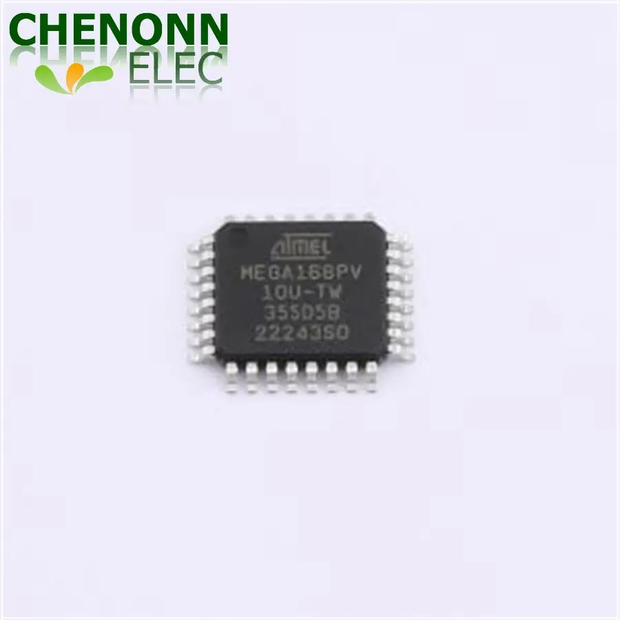 2 шт./лот ATMEGA168PV-10AU (встроенные процессоры и контроллеры)
2 шт./лот ATMEGA168PV-10AU (встроенные процессоры и контроллеры)