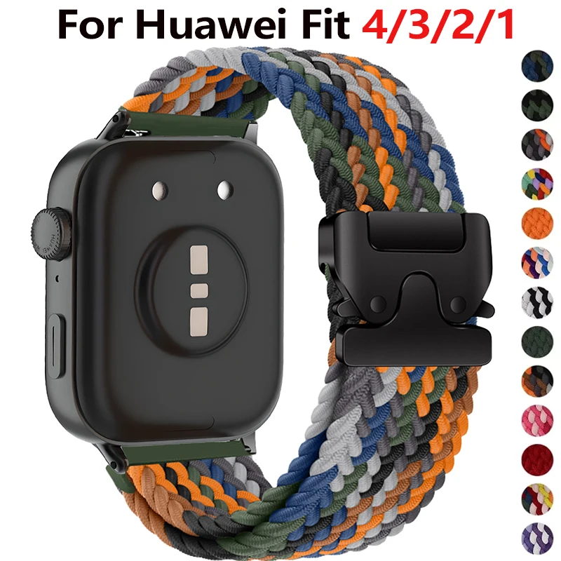 Плетеный ремешок Solo Loop для Huawei Watch Fit 4 4Pro 3, нейлоновые эластичные ремни для умных часов Huawei Watch Fit 2 Fit 1 Correa
Плетеный ремешок Solo Loop для Huawei Watch Fit 4 4Pro 3, нейлоновые эластичные ремни для умных часов Huawei Watch Fit 2 Fit 1 Correa