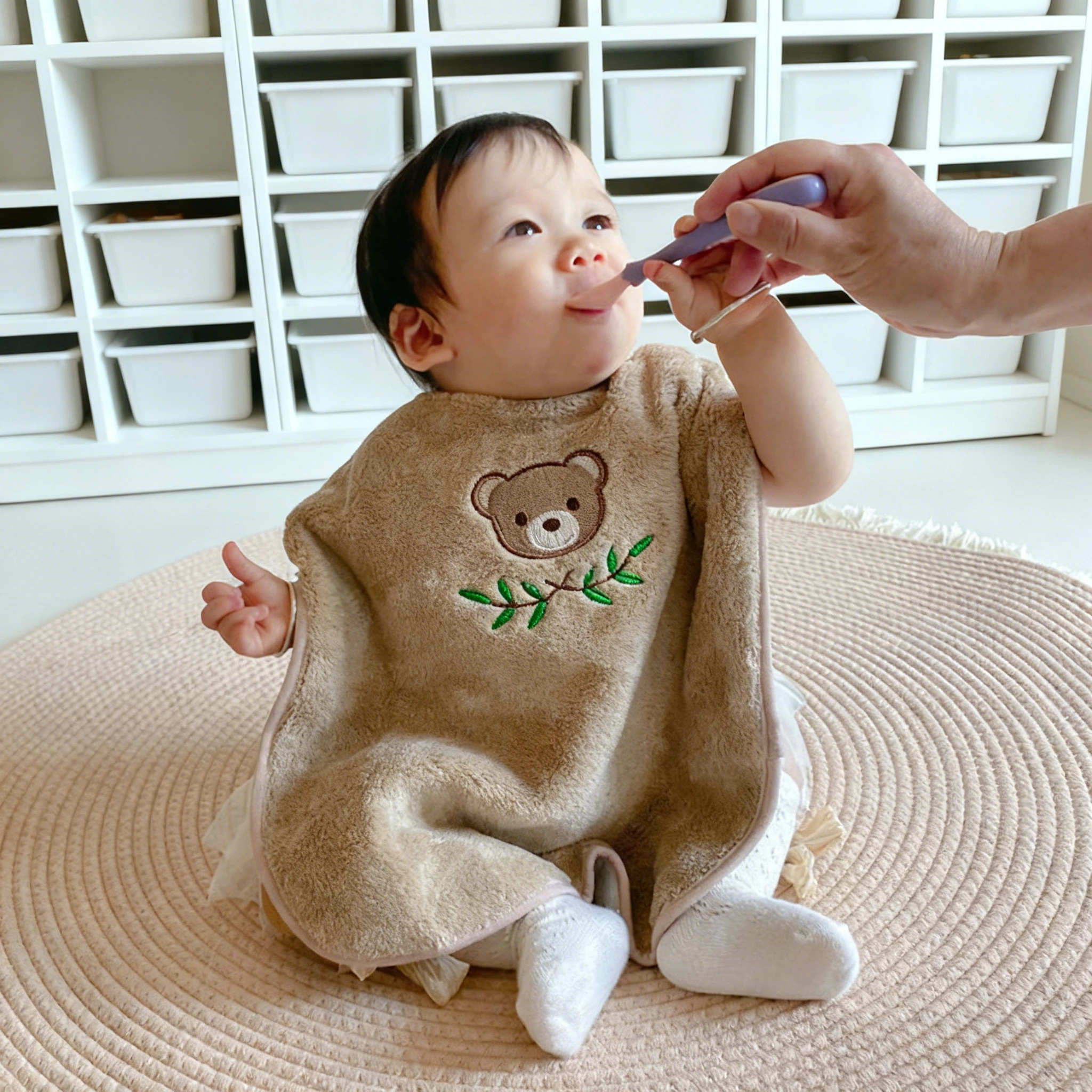Baby Toddler Kids Plush Waterproof Feeding Bibs Burp Cloths for Brushing Teeth Washing Face Eating Cute Cartoon Bear Soft Bibs
Baby Toddler Kids Plush Waterproof Feeding Bibs Burp Cloths for Brushing Teeth Washing Face Eating Cute Cartoon Bear Soft Bibs