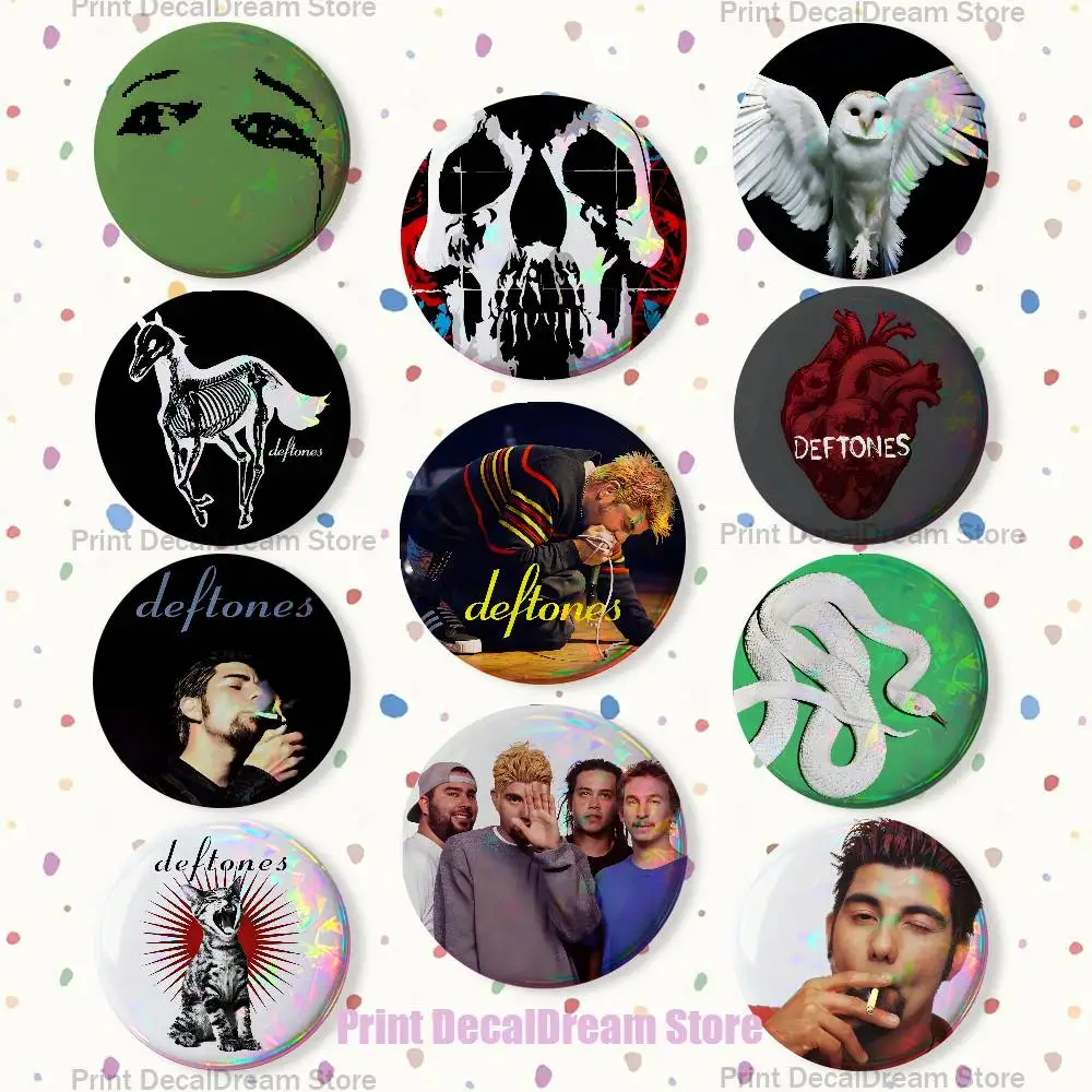 D-Deftones Brooches for Backpack Accessories 25mm,32mm,48mm,58mm,75mm Round Enamel Pins Cartoon Badge
D-Deftones Brooches for Backpack Accessories 25mm,32mm,48mm,58mm,75mm Round Enamel Pins Cartoon Badge