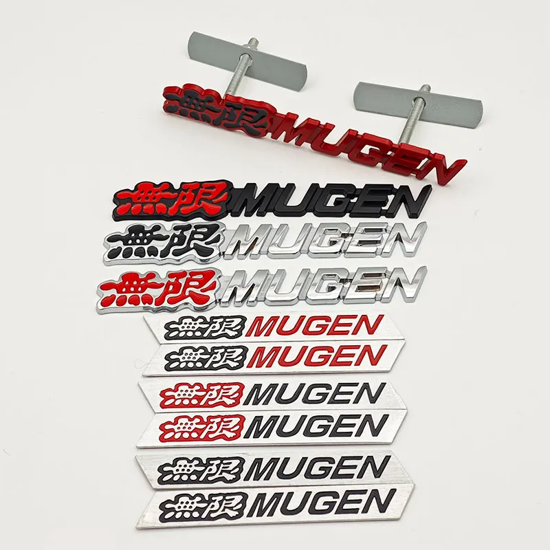 3D Metal Mugen Emblem Car Front Grille Logo Rear Trunk Sticker Fender Side Badge for Honda Civic Accord CRV Fit Accessories
3D Metal Mugen Emblem Car Front Grille Logo Rear Trunk Sticker Fender Side Badge for Honda Civic Accord CRV Fit Accessories