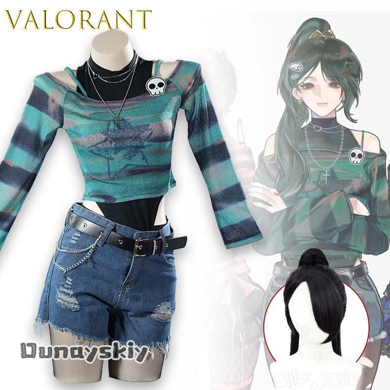 AVALORANT Sage Косплей Наряд Повседневный Джинсовый Костюм Игровой Персонаж Аутентичный Косплей Костюм {Amanda Cos} Сексуальный Хэллоуин Cos
AVALORANT Sage Косплей Наряд Повседневный Джинсовый Костюм Игровой Персонаж Аутентичный Косплей Костюм {Amanda Cos} Сексуальный Хэллоуин Cos