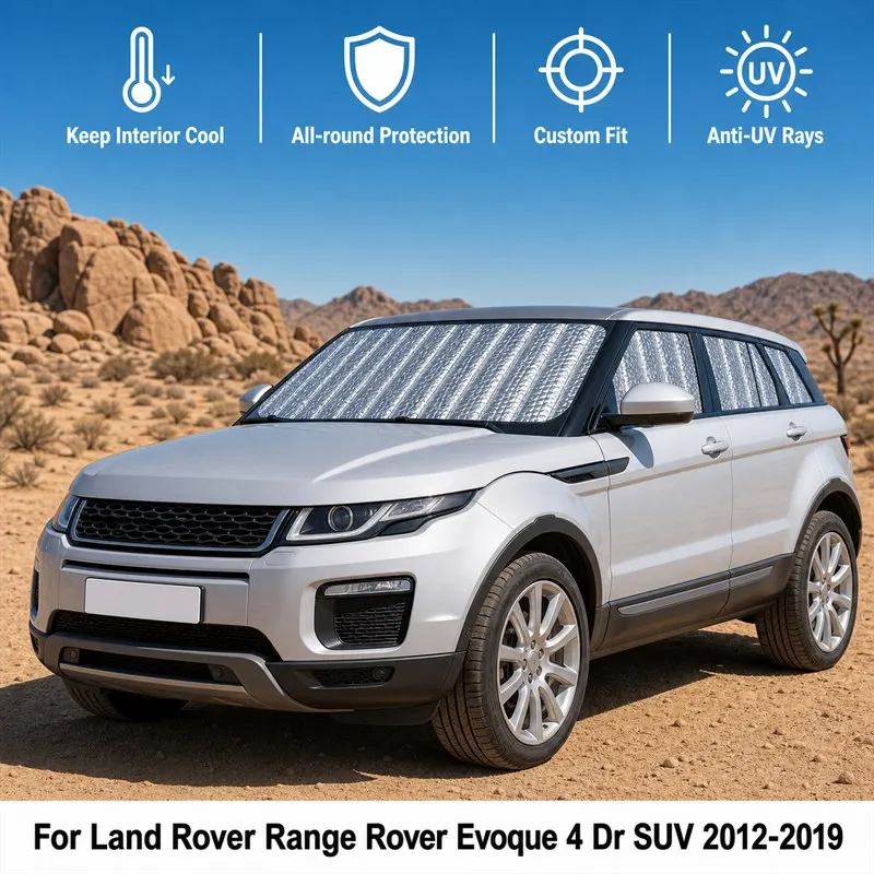 For Land Rover Range Rover Evoque 4 Dr SUV 2012-2019 Car Window Sunshades UV Block Privacy Heat Insulated Foldable Car Curtain
For Land Rover Range Rover Evoque 4 Dr SUV 2012-2019 Car Window Sunshades UV Block Privacy Heat Insulated Foldable Car Curtain