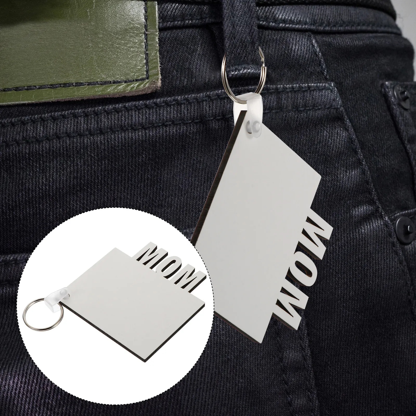 8Pcs Heat Transfer Keychain Blanks Durable Density Board for DIY Crafts Decor Blank Key Chain Blank Key Ring Sublimation Keyring
8Pcs Heat Transfer Keychain Blanks Durable Density Board for DIY Crafts Decor Blank Key Chain Blank Key Ring Sublimation Keyring
