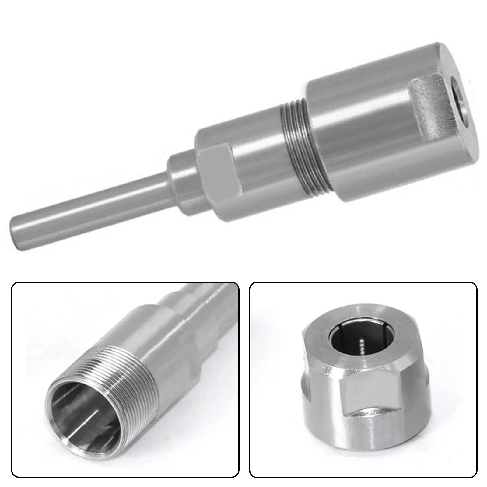 Router Collet Extension Rod Router Bit Adapter Extender For 1/4in 8mm 6mm Shank High Quality Bits Milling Cutter For Wood
Router Collet Extension Rod Router Bit Adapter Extender For 1/4in 8mm 6mm Shank High Quality Bits Milling Cutter For Wood