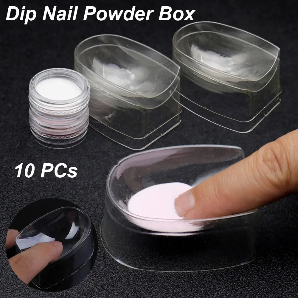 Transparent Nail Art Tools French Nail Powder Container Dip Nail Powder Box Dipping Bowls Nail Dipping Trays
Transparent Nail Art Tools French Nail Powder Container Dip Nail Powder Box Dipping Bowls Nail Dipping Trays