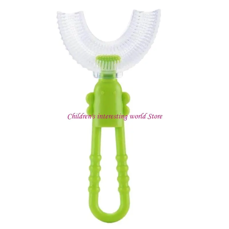 U-Shaped Toothbrush Soft Silicone Brush Head for Toddlers and Children(Ages 2-8) 425F
U-Shaped Toothbrush Soft Silicone Brush Head for Toddlers and Children(Ages 2-8) 425F
