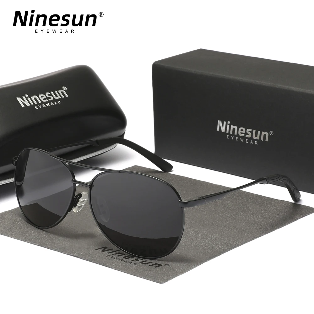 Ninesun Brand Pilot Protective Sunglasses Men Polarized UV400 Glasses Trendy Women Driving Fashion Outdoor Causal Eyewear
Ninesun Brand Pilot Protective Sunglasses Men Polarized UV400 Glasses Trendy Women Driving Fashion Outdoor Causal Eyewear