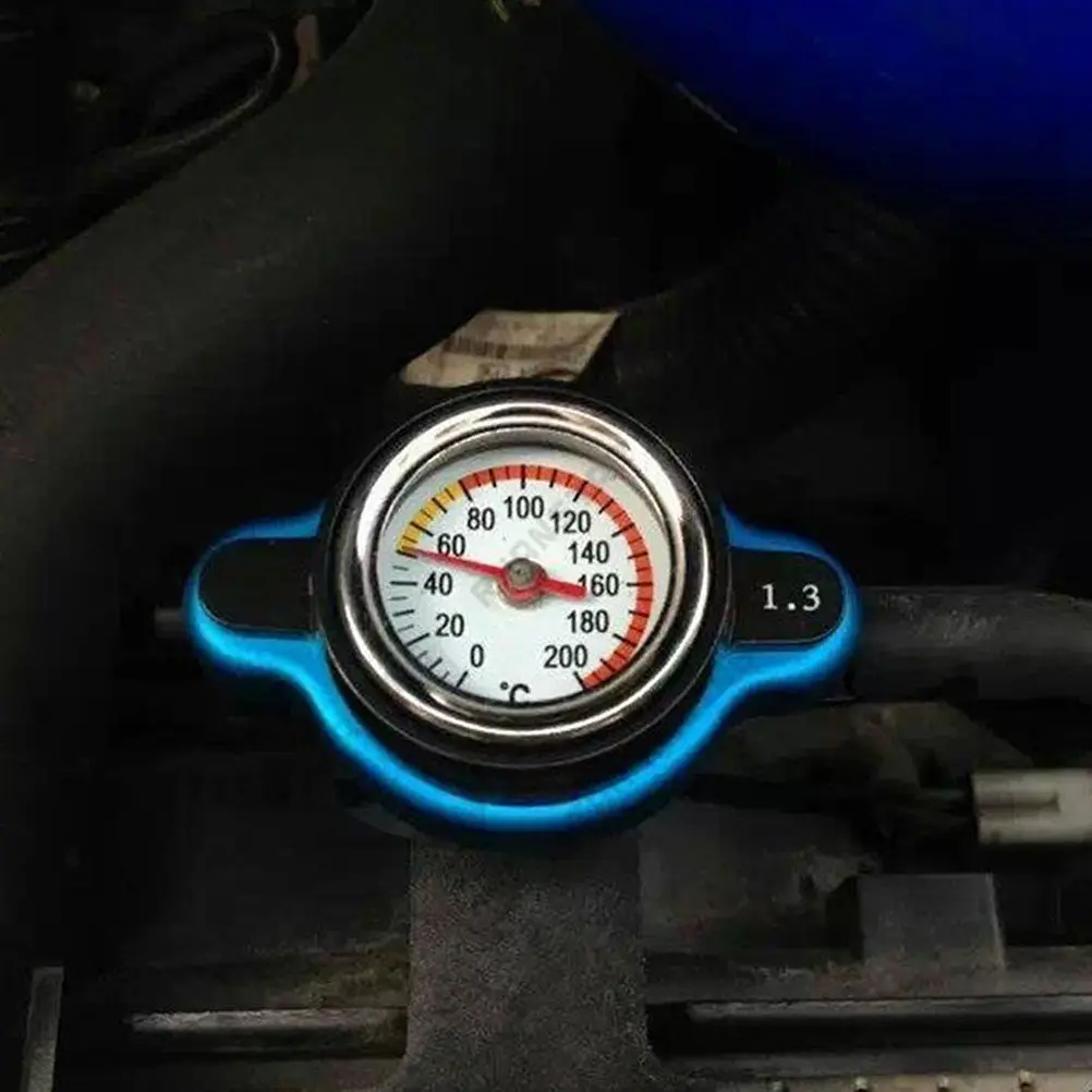 1.3 Bar Radiator Water Tank Cover Dial Temperature Gauge Car Thermostatic Temp Meter Easy Install Long Service Life
1.3 Bar Radiator Water Tank Cover Dial Temperature Gauge Car Thermostatic Temp Meter Easy Install Long Service Life
