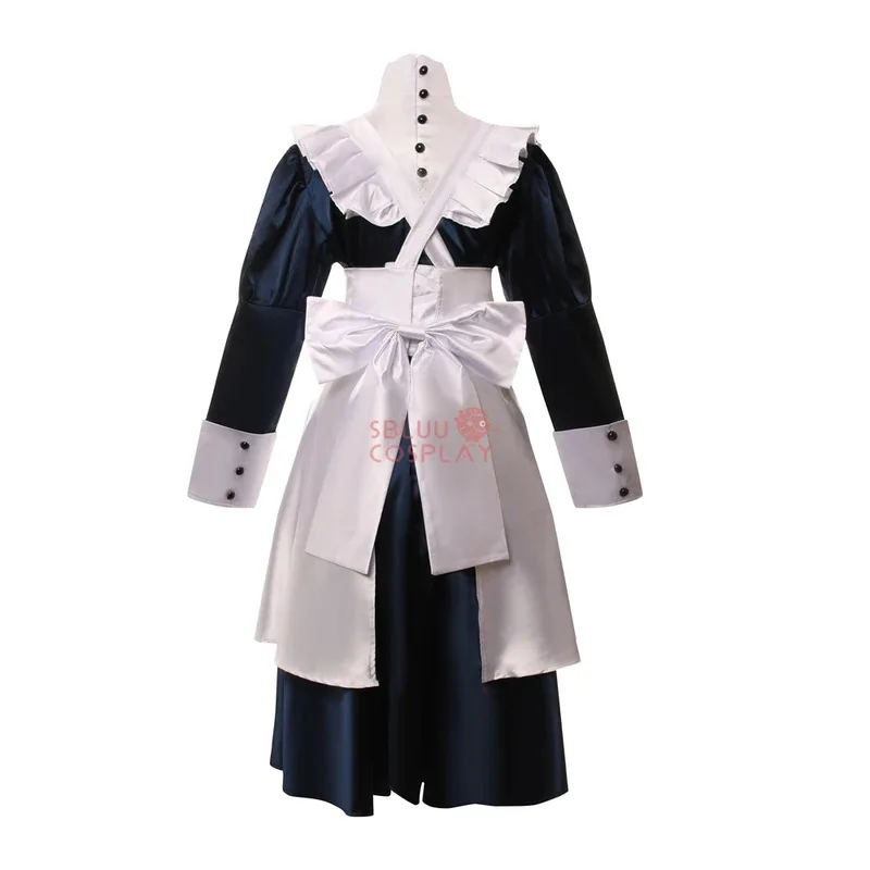 DY20SBluuCosplay Black Butler Mey Rin Cosplay Costume Cute Girl Maid Long Lolita Dress Vintage Bowknot Falbala Dress25
DY20SBluuCosplay Black Butler Mey Rin Cosplay Costume Cute Girl Maid Long Lolita Dress Vintage Bowknot Falbala Dress25