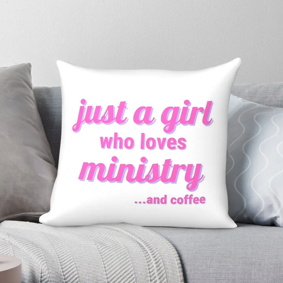 Just A Girl Love Ministry Pillowcase Polyester Linen Velvet Printed Zip Decor Pillow Case Car Cushion Cover
Just A Girl Love Ministry Pillowcase Polyester Linen Velvet Printed Zip Decor Pillow Case Car Cushion Cover