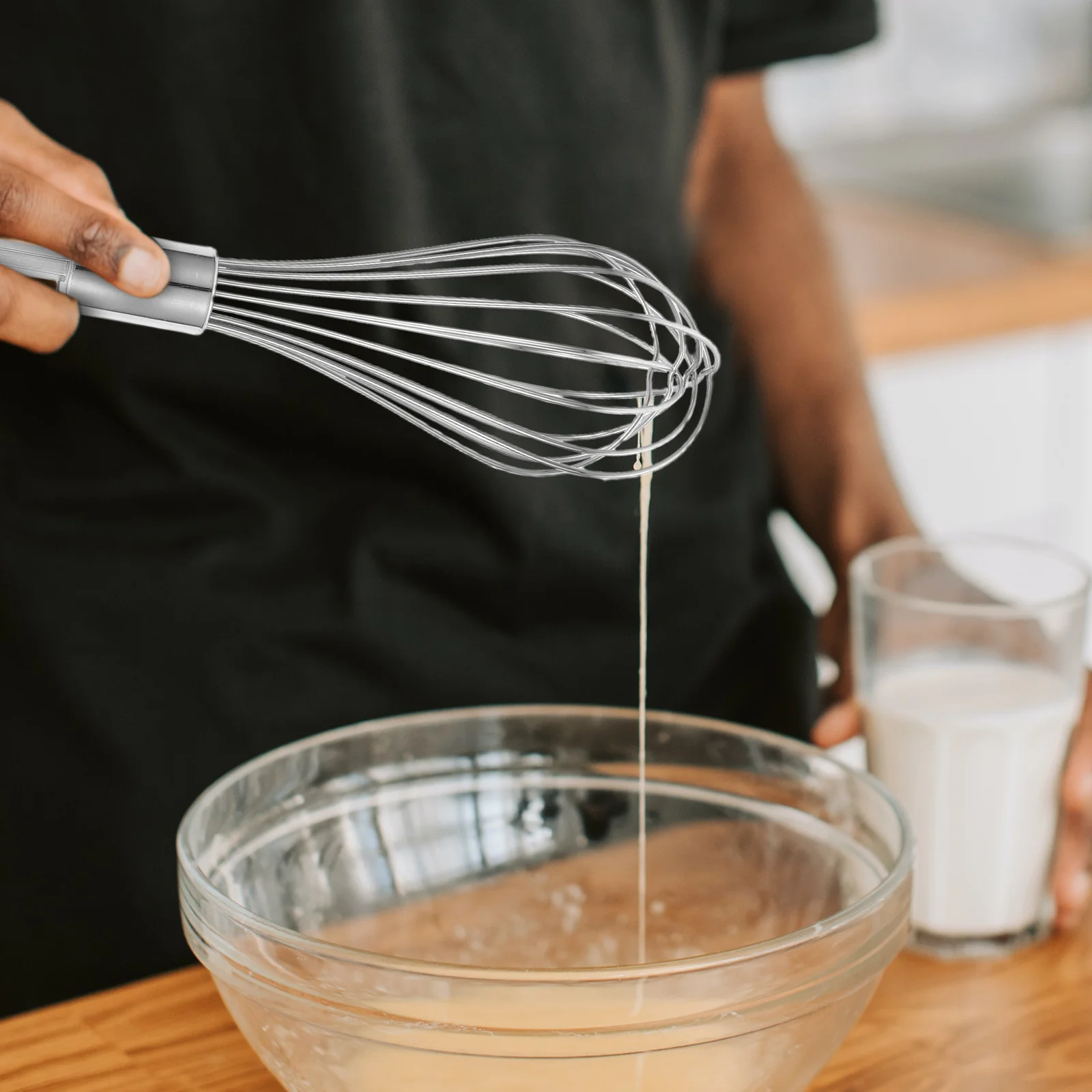 Насадка из нержавеющей стали, сверхмощная дрель-миксер, инструмент для выпечки, приготовления пищи, сменный венчик, кухонные гаджеты, ручной миксер 
Насадка из нержавеющей стали, сверхмощная дрель-миксер, инструмент для выпечки, приготовления пищи, сменный венчик, кухонные гаджеты, ручной миксер