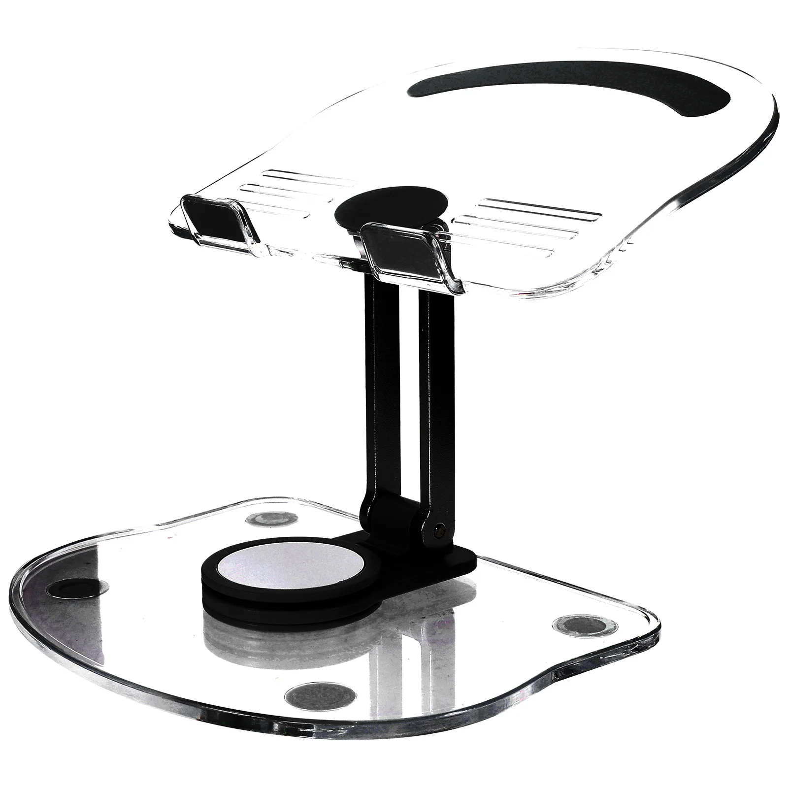 Foldable Adjustable Rotatable Tablet Stand Stable Tablet Holder for Desk Kitchen Home with Universal Compatible Design