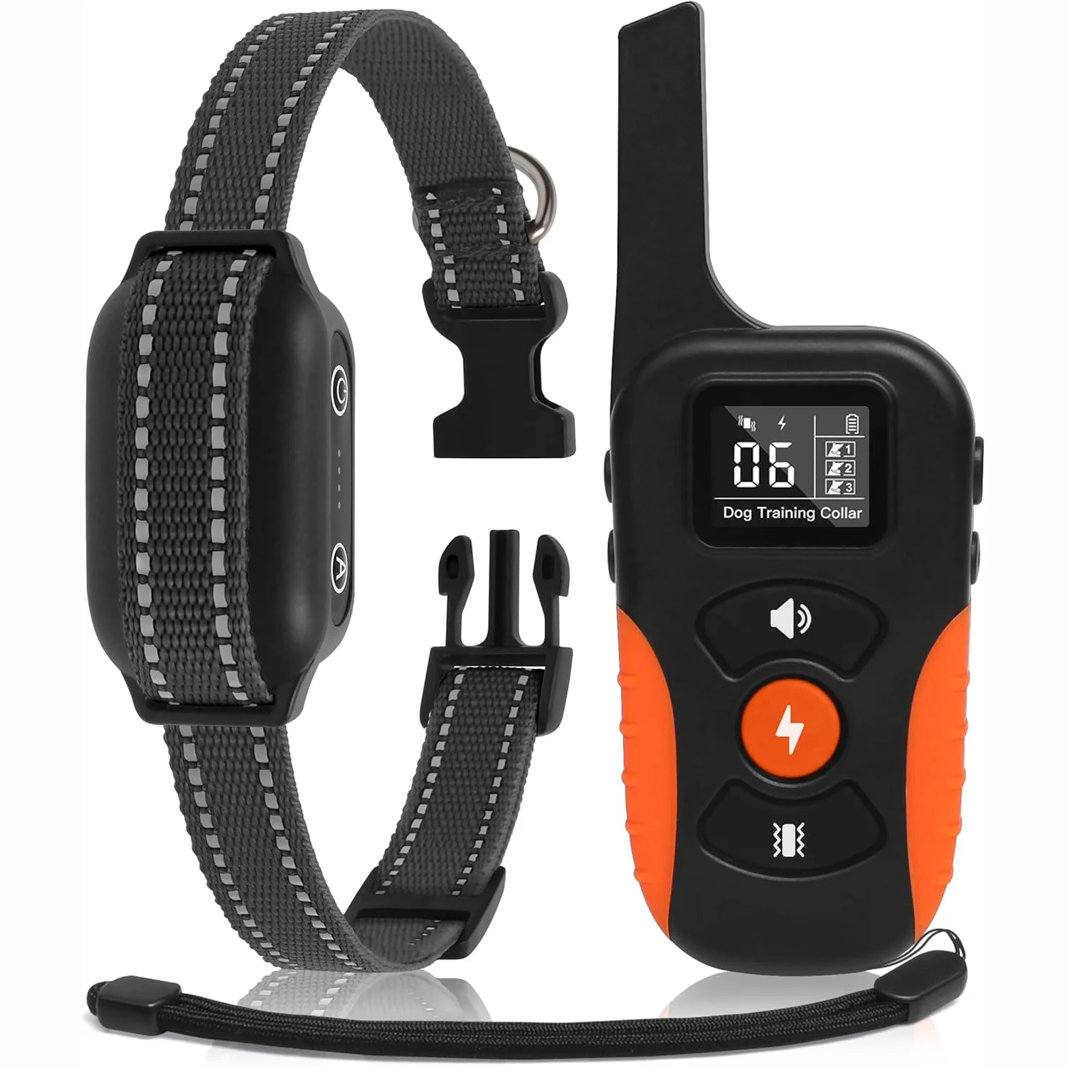 3300ft Range Bark Training Collar Bark Collar with Remote Automatic Mode Shock Collar for Dogs
3300ft Range Bark Training Collar Bark Collar with Remote Automatic Mode Shock Collar for Dogs
