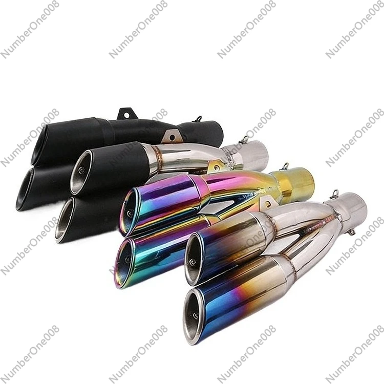 Universal Motorcycle Exhaust Muffler Slip-On for 150cc 400cc 750cc Sport Bike
Universal Motorcycle Exhaust Muffler Slip-On for 150cc 400cc 750cc Sport Bike