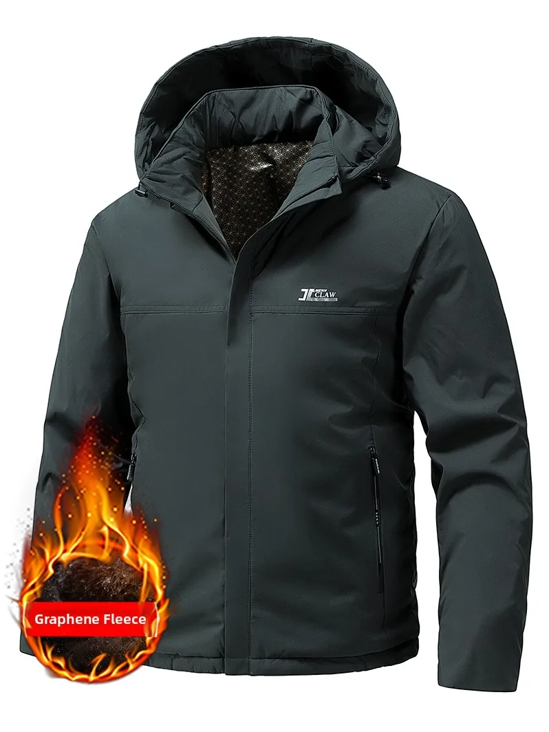 Мужская зимняя утепленная куртка из хлопка с флисовой подкладкой, модная, теплая, повседневная, городская, стильная, для мужчин среднего возраста
Мужская зимняя утепленная куртка из хлопка с флисовой подкладкой, модная, теплая, повседневная, городская, стильная, для мужчин среднего возраста