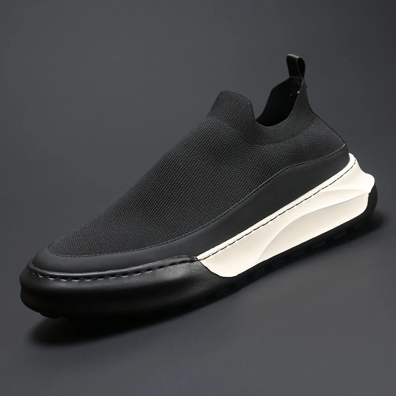 Men's shoes Korean fashion thick soled high mesh sock shoes versatile breathable fly woven mesh low top casual trendy shoes
Men's shoes Korean fashion thick soled high mesh sock shoes versatile breathable fly woven mesh low top casual trendy shoes