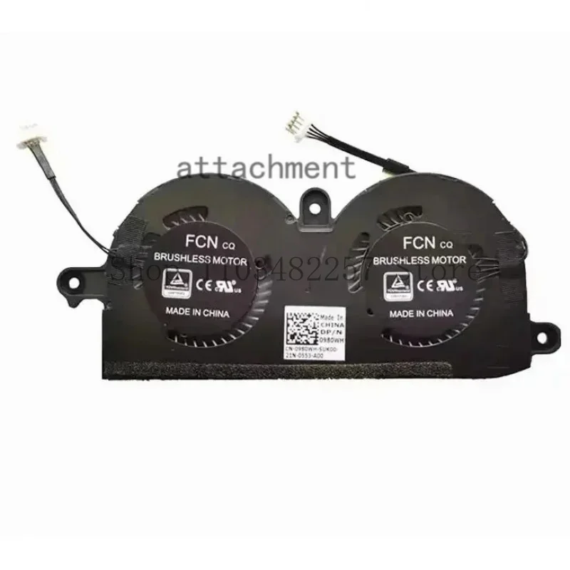 WYORESY Laptop CPU cooling fan cooler radiator for Dell XPS 13 9380 XPS13-9380 7390 won
WYORESY Laptop CPU cooling fan cooler radiator for Dell XPS 13 9380 XPS13-9380 7390 won
