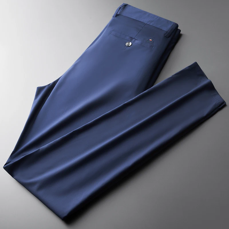 6709B Summer fashion business elastic casual pants men's thin trousers breathable hanging straight leg pants
6709B Summer fashion business elastic casual pants men's thin trousers breathable hanging straight leg pants