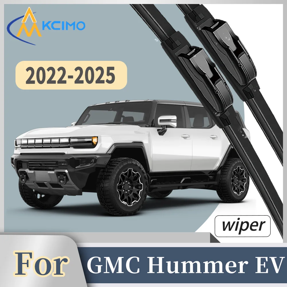 Premium Rubber Front Windscreen Wiper Blades For GMC Hummer EV 2022-2025 Quiet Smooth Wiping Waterproof Windshield Kit 2Pcs
Premium Rubber Front Windscreen Wiper Blades For GMC Hummer EV 2022-2025 Quiet Smooth Wiping Waterproof Windshield Kit 2Pcs