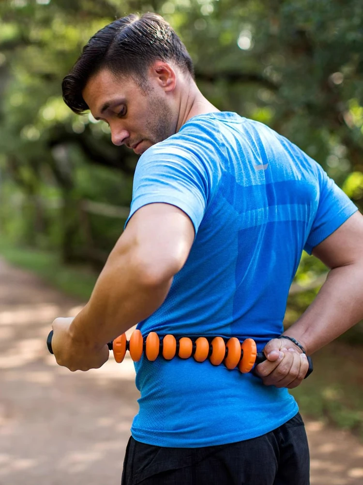 Handheld massage stick muscle relaxation roller calf yoga stretching frame waist back rolling equipment
Handheld massage stick muscle relaxation roller calf yoga stretching frame waist back rolling equipment