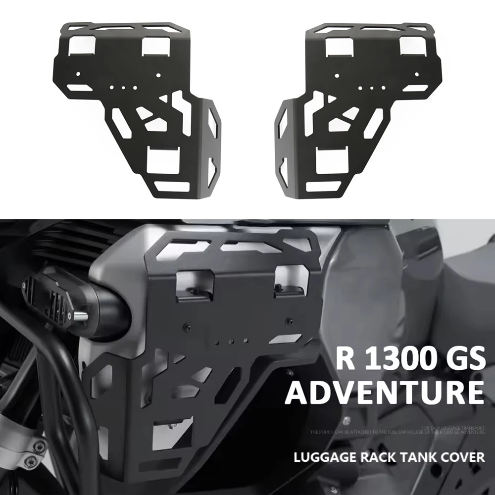 Motorcycle Side Fuel Tank Rack Aluminum Luggage Bracket Holder Black For BMW R1300GS Adventure GS1300 R 1300 GS ADV 2024 2025
Motorcycle Side Fuel Tank Rack Aluminum Luggage Bracket Holder Black For BMW R1300GS Adventure GS1300 R 1300 GS ADV 2024 2025