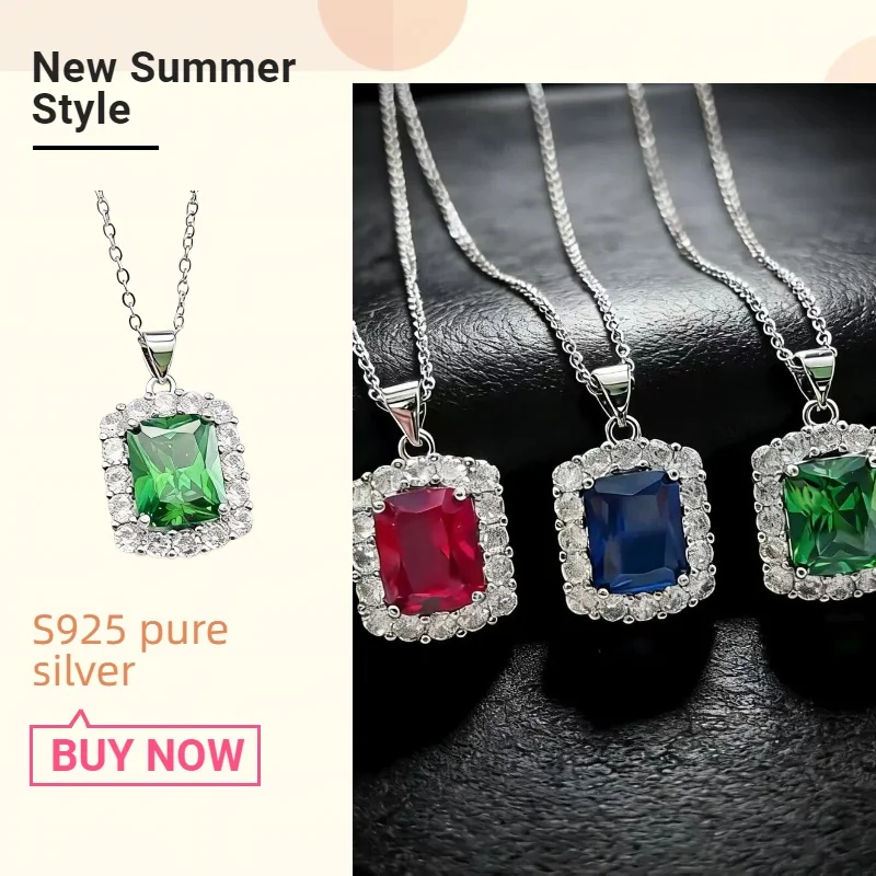 Square zirconia necklace - an exquisite gift suitable for office ladies, ideal for giving to family members or your spouse.
Square zirconia necklace - an exquisite gift suitable for office ladies, ideal for giving to family members or your spouse.