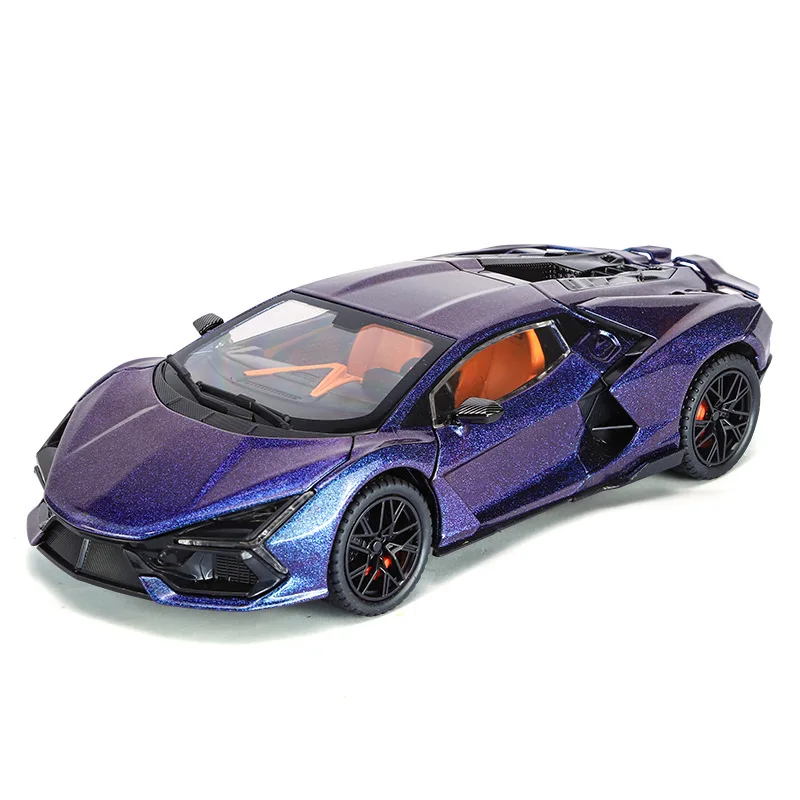 1:24 Revuelto Super Sports Car Alloy Model Car Toy Diecasts Casting Pull Back Sound and Light Car Toy For Friends Vehicles
1:24 Revuelto Super Sports Car Alloy Model Car Toy Diecasts Casting Pull Back Sound and Light Car Toy For Friends Vehicles