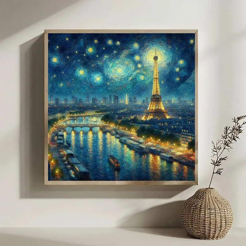 Eiffel Tower Starry Night Scene 500 PCS Jigsaw Puzzles Challenging Family Activity Games for Gameroom Bedroom Livingroom Gift
Eiffel Tower Starry Night Scene 500 PCS Jigsaw Puzzles Challenging Family Activity Games for Gameroom Bedroom Livingroom Gift