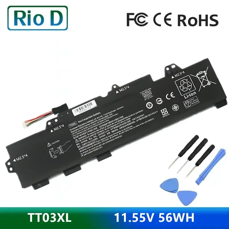 TT03XL 11.55V 56WH Laptop Battery for HP EliteBook HSTNN-UB7T HSTNN-LB8H DB8K 850 G5 G6 ZBook 15U G5 G6 932824-2C1 933322-855
TT03XL 11.55V 56WH Laptop Battery for HP EliteBook HSTNN-UB7T HSTNN-LB8H DB8K 850 G5 G6 ZBook 15U G5 G6 932824-2C1 933322-855