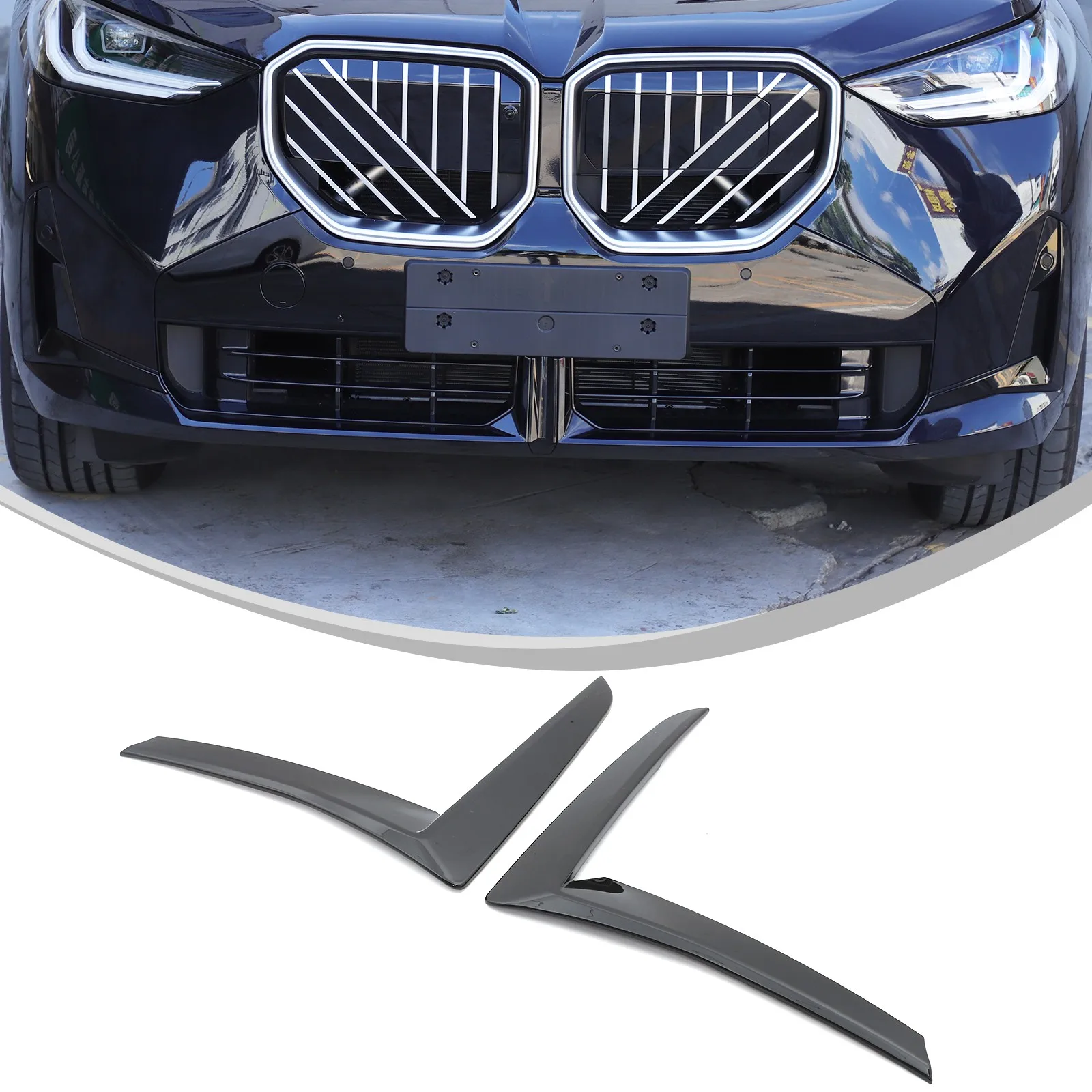 2PCS ABS Carbon Fiber Car Front Rear Bumper Lip Splitter Spoiler Canard Cover For BMW X3 G45 2025 Trim Decoration Accessories
2PCS ABS Carbon Fiber Car Front Rear Bumper Lip Splitter Spoiler Canard Cover For BMW X3 G45 2025 Trim Decoration Accessories