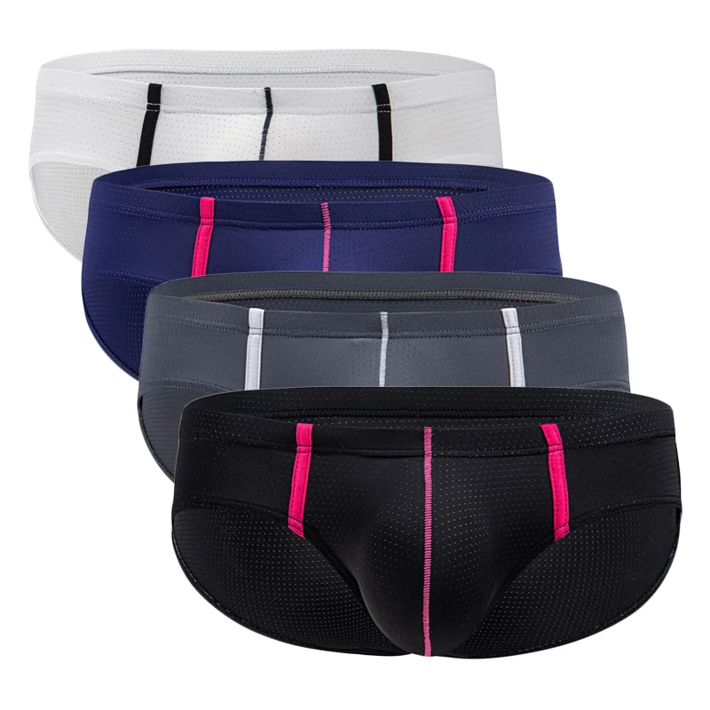 4PCS Men Briefs Breathable Summer Underwear U Convex Soft Nylon Briefs Bikini Low Waist Male Underpants Calzoncillos Homewear
4PCS Men Briefs Breathable Summer Underwear U Convex Soft Nylon Briefs Bikini Low Waist Male Underpants Calzoncillos Homewear