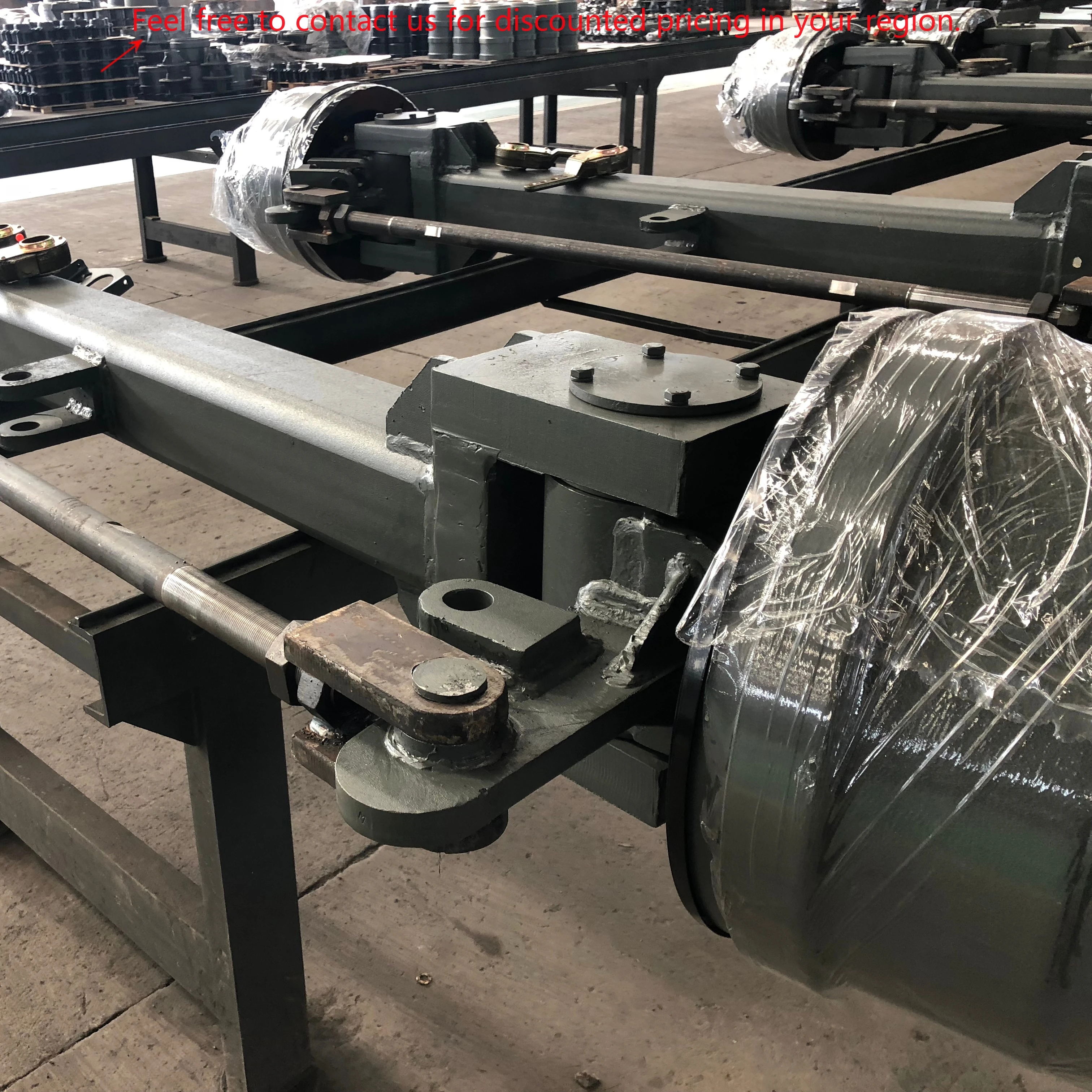 German Hydraulic Steering Axle, Heavy-duty Axle, Trailer Axle With A Bearing Capacity
German Hydraulic Steering Axle, Heavy-duty Axle, Trailer Axle With A Bearing Capacity