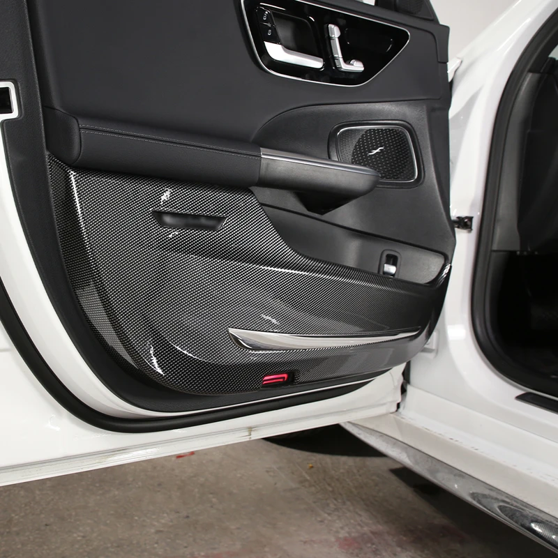 For Mercedes-Benz C-Class W206 2022 Car Inner door anti-kick cover ABS carbon fiber pattern Interior decoration accessories
For Mercedes-Benz C-Class W206 2022 Car Inner door anti-kick cover ABS carbon fiber pattern Interior decoration accessories