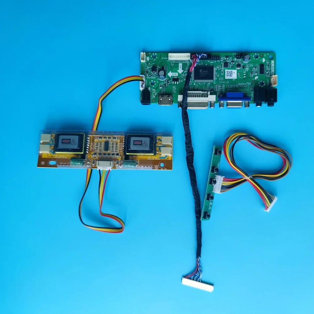 kit for M170EG01 V5 VGA DVI HDMI-compatible Driver 17" Screen Panel M.NT68676 DIY 1280X1024 LVDS 4 lamps Controller board 30pin
kit for M170EG01 V5 VGA DVI HDMI-compatible Driver 17" Screen Panel M.NT68676 DIY 1280X1024 LVDS 4 lamps Controller board 30pin