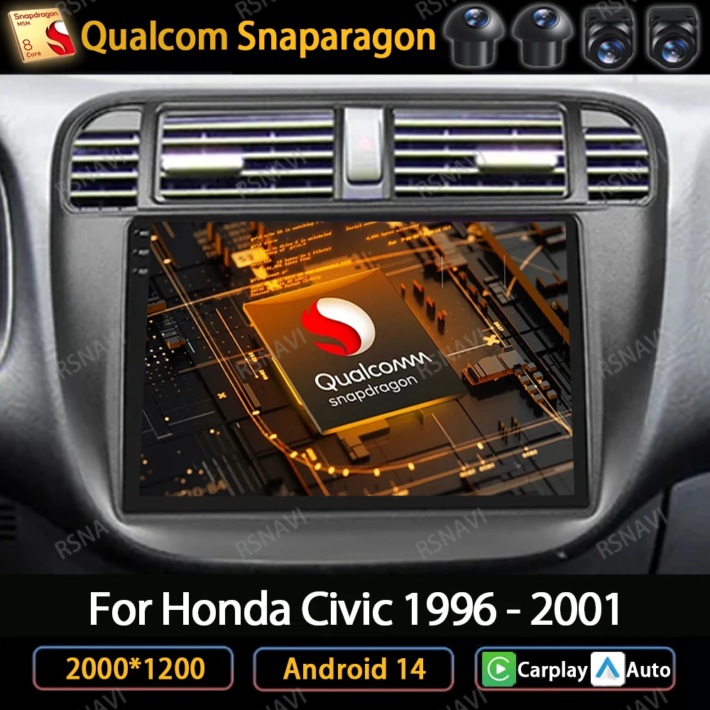 Android 14 Car Radio For Honda Civic 1996 - 2001 Multimedia Stereo Video Player NAVI GPS 4G WIFI Carplay Auto QLED AI Vioce 2DIN
Android 14 Car Radio For Honda Civic 1996 - 2001 Multimedia Stereo Video Player NAVI GPS 4G WIFI Carplay Auto QLED AI Vioce 2DIN