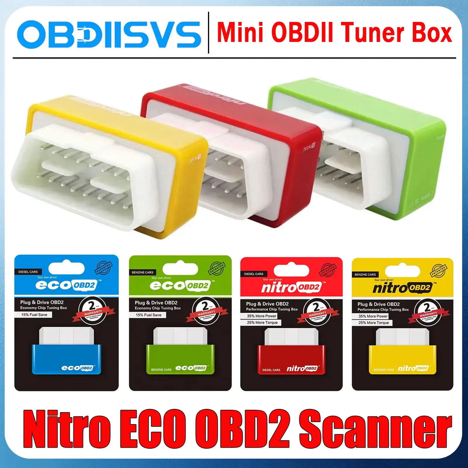 Mini OBDII Tuner Box Power Torque Tuning Tool ECO OBD2 Dual Plate Fuel Saver Chip Reader Automotive Truck Enhanced ECO OBD2 Scan
Mini OBDII Tuner Box Power Torque Tuning Tool ECO OBD2 Dual Plate Fuel Saver Chip Reader Automotive Truck Enhanced ECO OBD2 Scan
