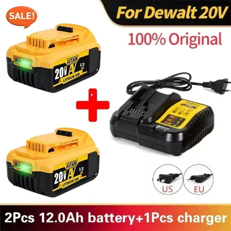 Original DCB200 20V 12000mAh Lithium Replacement Battery For Dewalt 18V DCB184 DCB200 DCB182 DCB180 DCB181 DCB182 DCB201 DCB206
Original DCB200 20V 12000mAh Lithium Replacement Battery For Dewalt 18V DCB184 DCB200 DCB182 DCB180 DCB181 DCB182 DCB201 DCB206