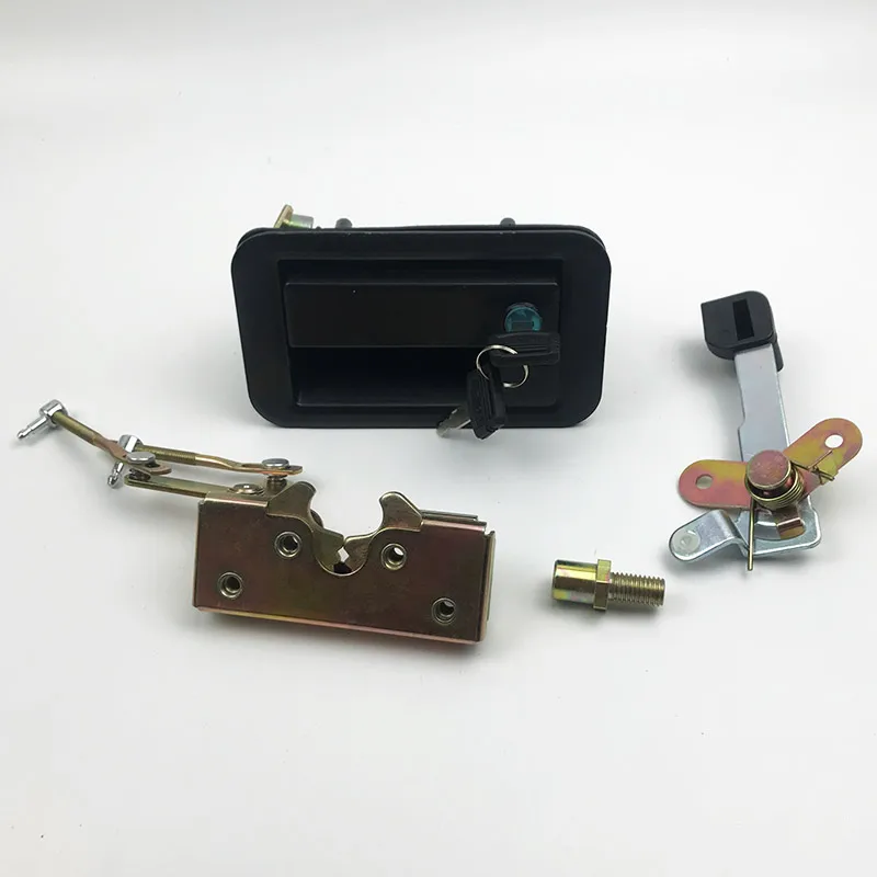 Excavator accessories for Yuchai 85-8/6 Yuchai 135 excavator door lock assembly lock block outer/inner handle
Excavator accessories for Yuchai 85-8/6 Yuchai 135 excavator door lock assembly lock block outer/inner handle